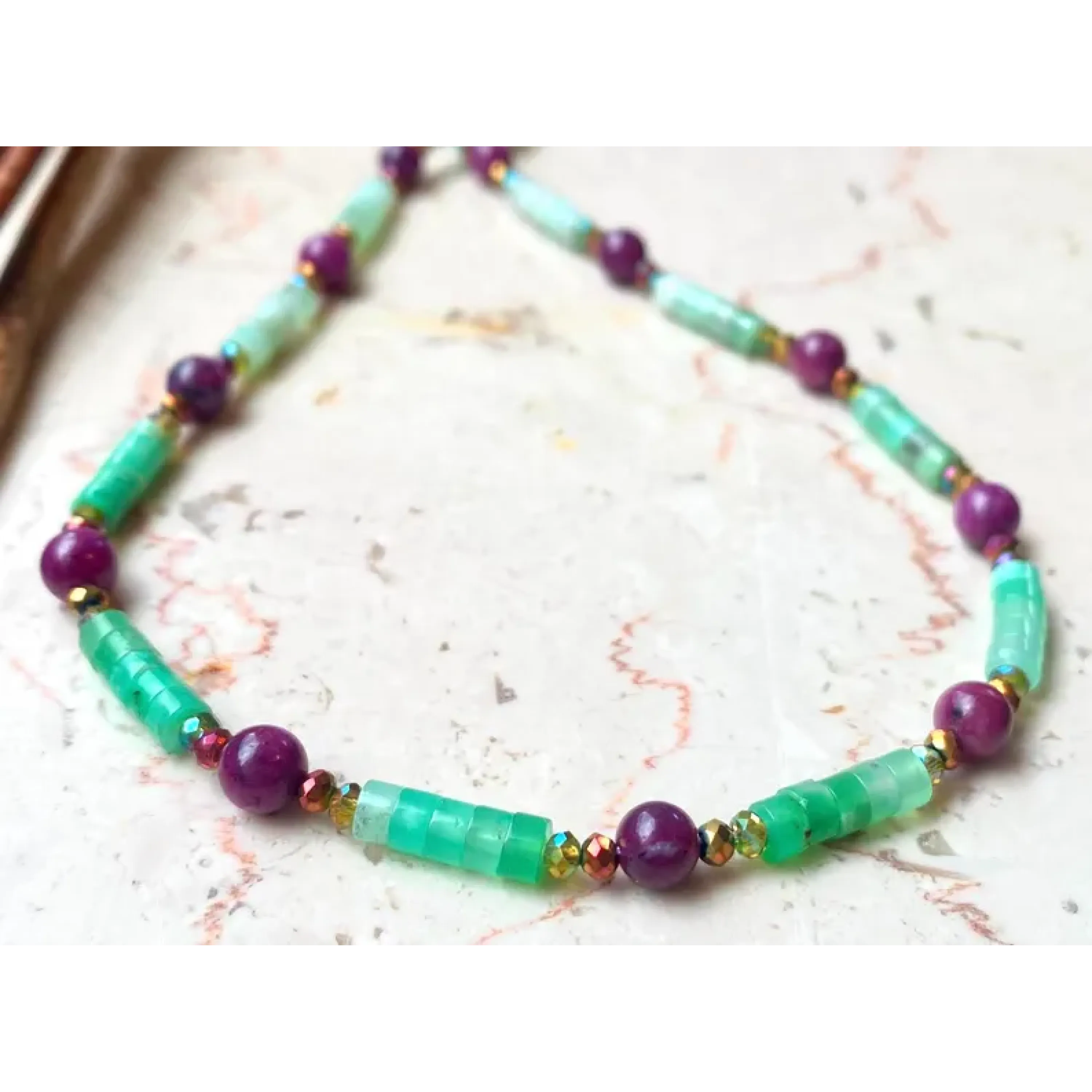 Heishi Bead Necklace