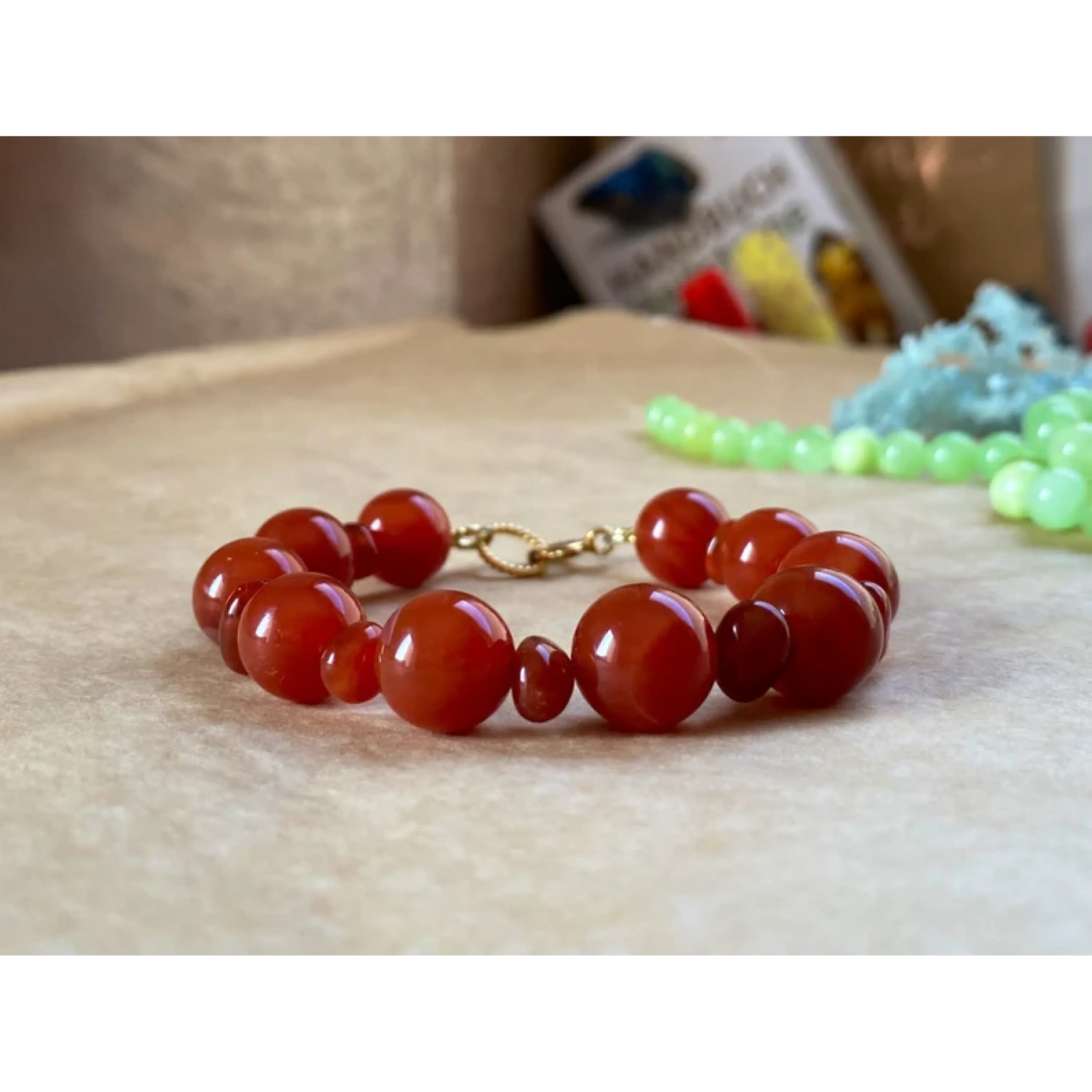 Karneol Armband