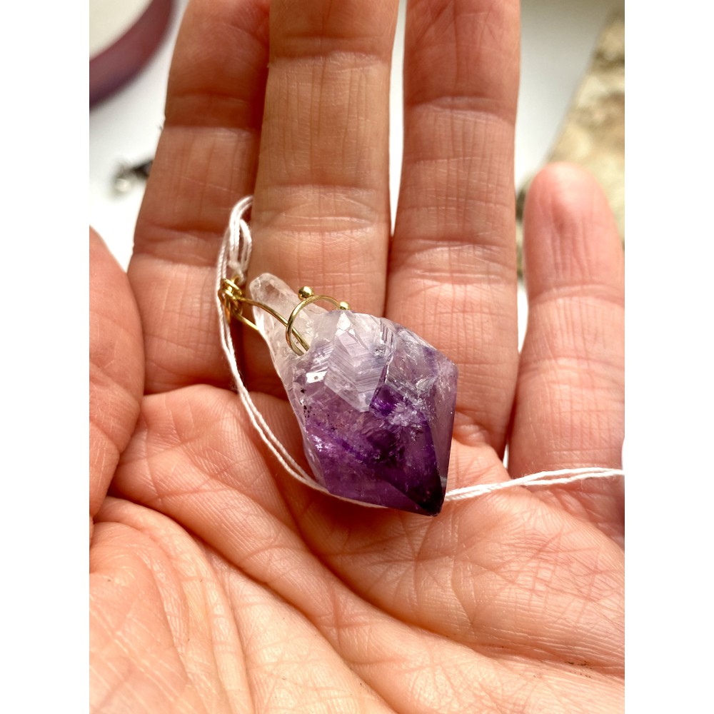 Amethyst Rough Crystal Point