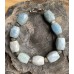 Aquamarin und Labradorit Armband