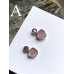 Wassermelonen Turmalin Ohrstecker Wassermelonen Turmalin Ohrstecker