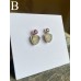 Wassermelonen Turmalin Ohrstecker Wassermelonen Turmalin Ohrstecker