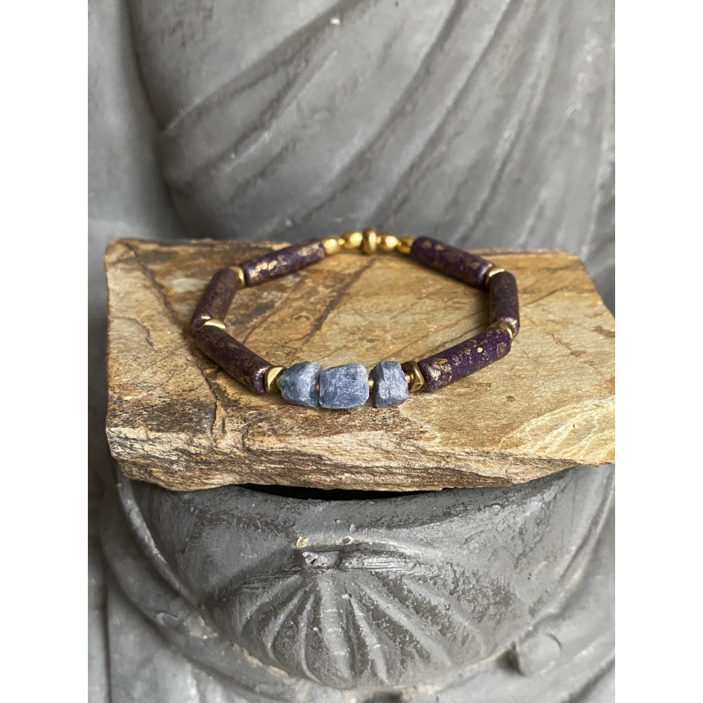 Saphir Rohstein Armband