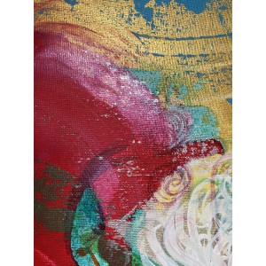 Weises Herz • Gemälde auf Leinwand
