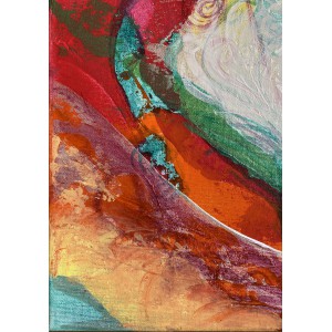 Weises Herz • Gemälde auf Leinwand