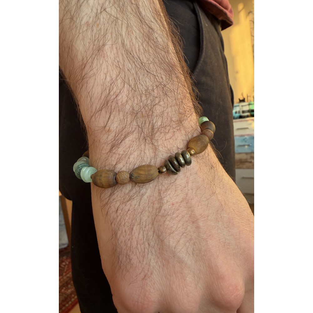 Men's Jewellery Pyrit & Tigerauge