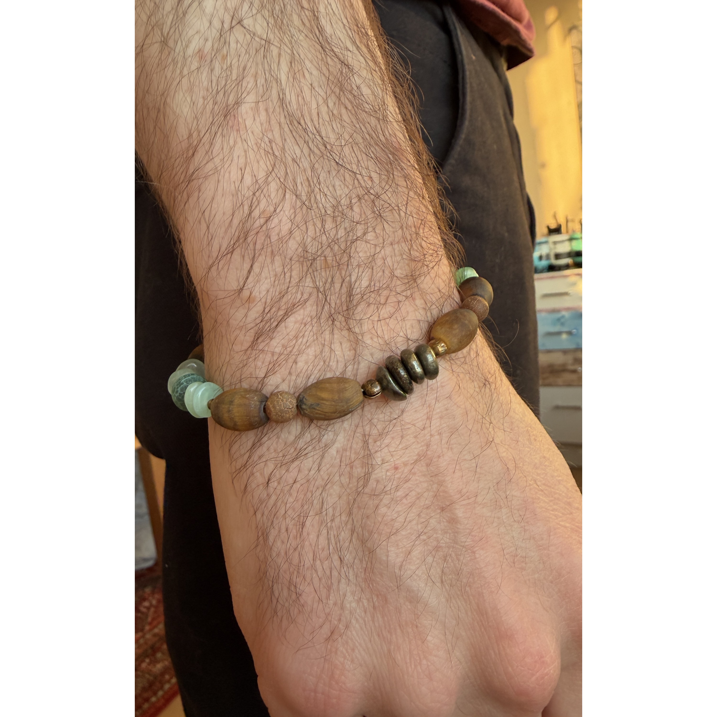 Men's Jewellery Pyrit & Tigerauge