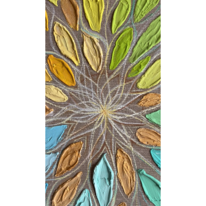 We Are All Leaves of One Tree • Gemälde auf Leinwand