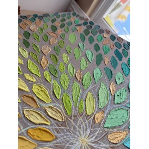 We Are All Leaves of One Tree • Gemälde auf Leinwand