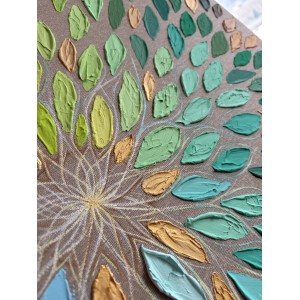 We Are All Leaves of One Tree • Gemälde auf Leinwand