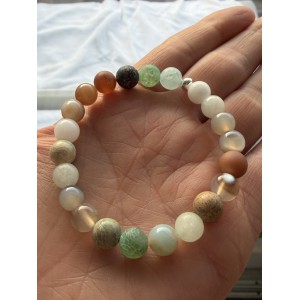 Botswana Achat und Jaspis Armband