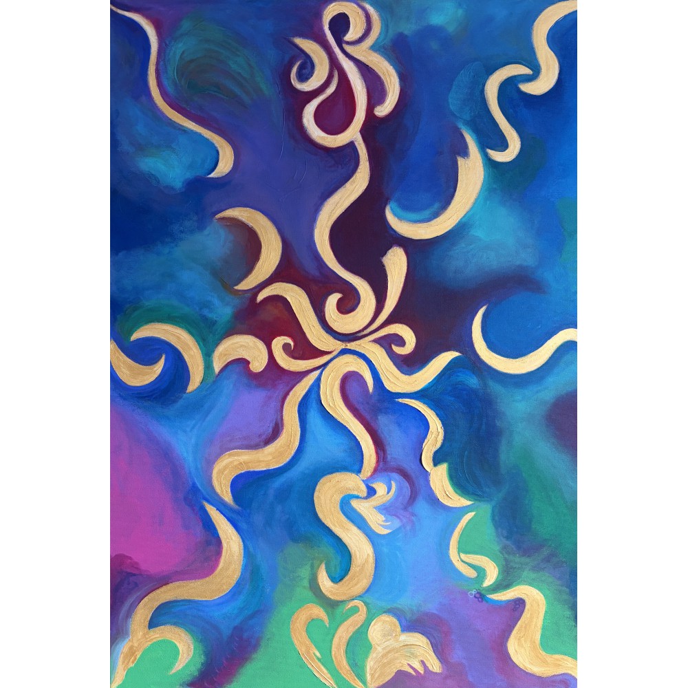 Luminous Flow • Gemälde auf Leinwand