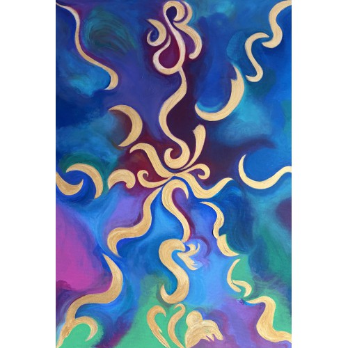Luminous Flow • Gemälde auf Leinwand