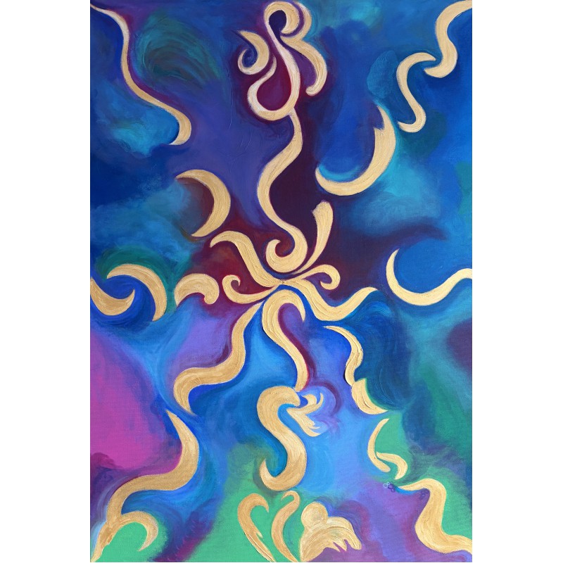 Luminous Flow • Gemälde auf Leinwand