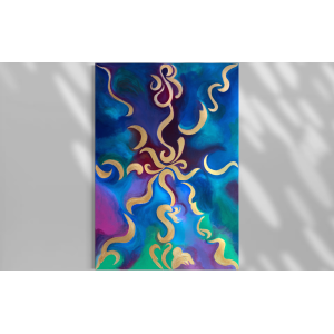 Luminous Flow • Gemälde auf Leinwand