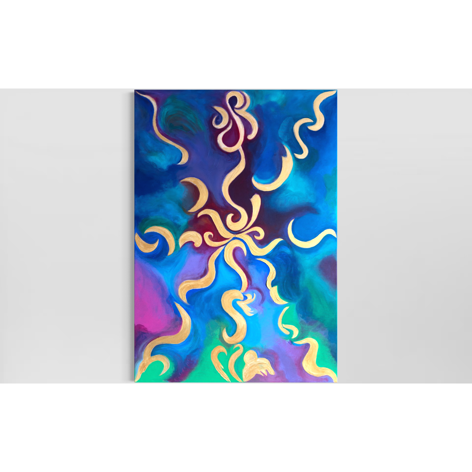 Luminous Flow • Painting on canvas