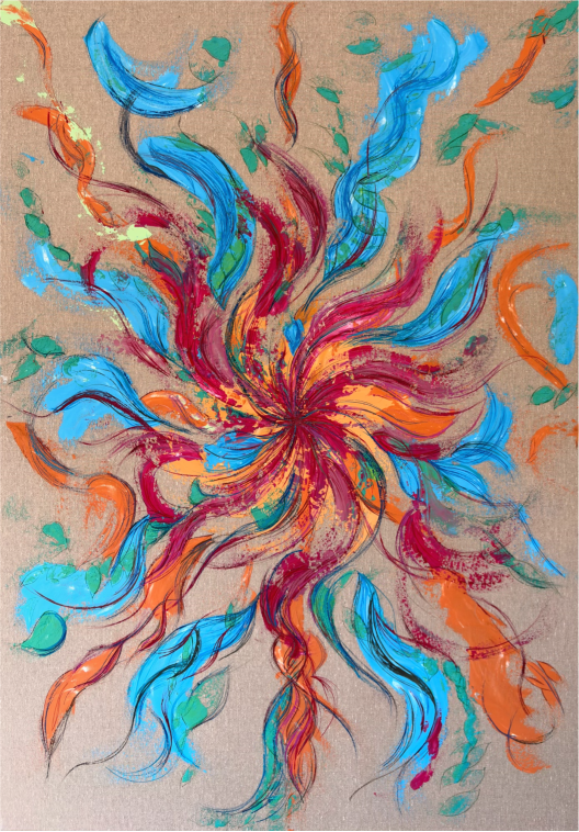 Flourish • Gemälde auf Leinwand