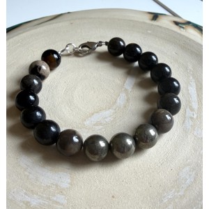 Men’s Jewellery • Versteinertes Holz und Pyrit