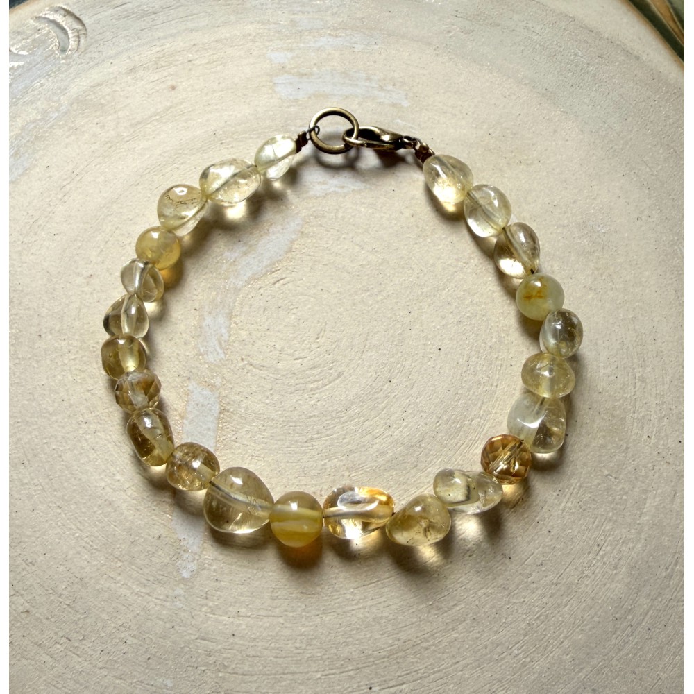 Citrin Armband