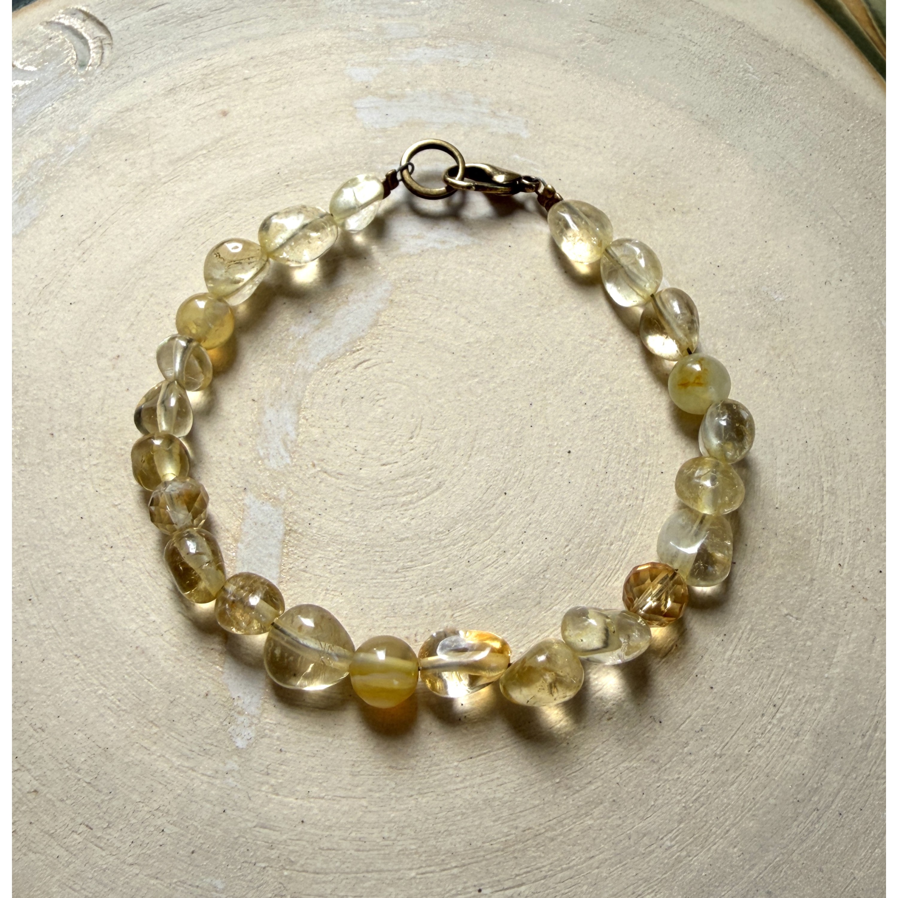 Citrin Armband