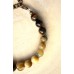 Armband mit Honig Opal und Tigerauge für das Solarplexus Chakra