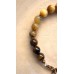 Armband mit Honig Opal und Tigerauge für das Solarplexus Chakra
