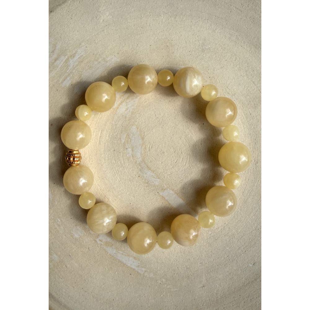 Orangen - Calcit Armband