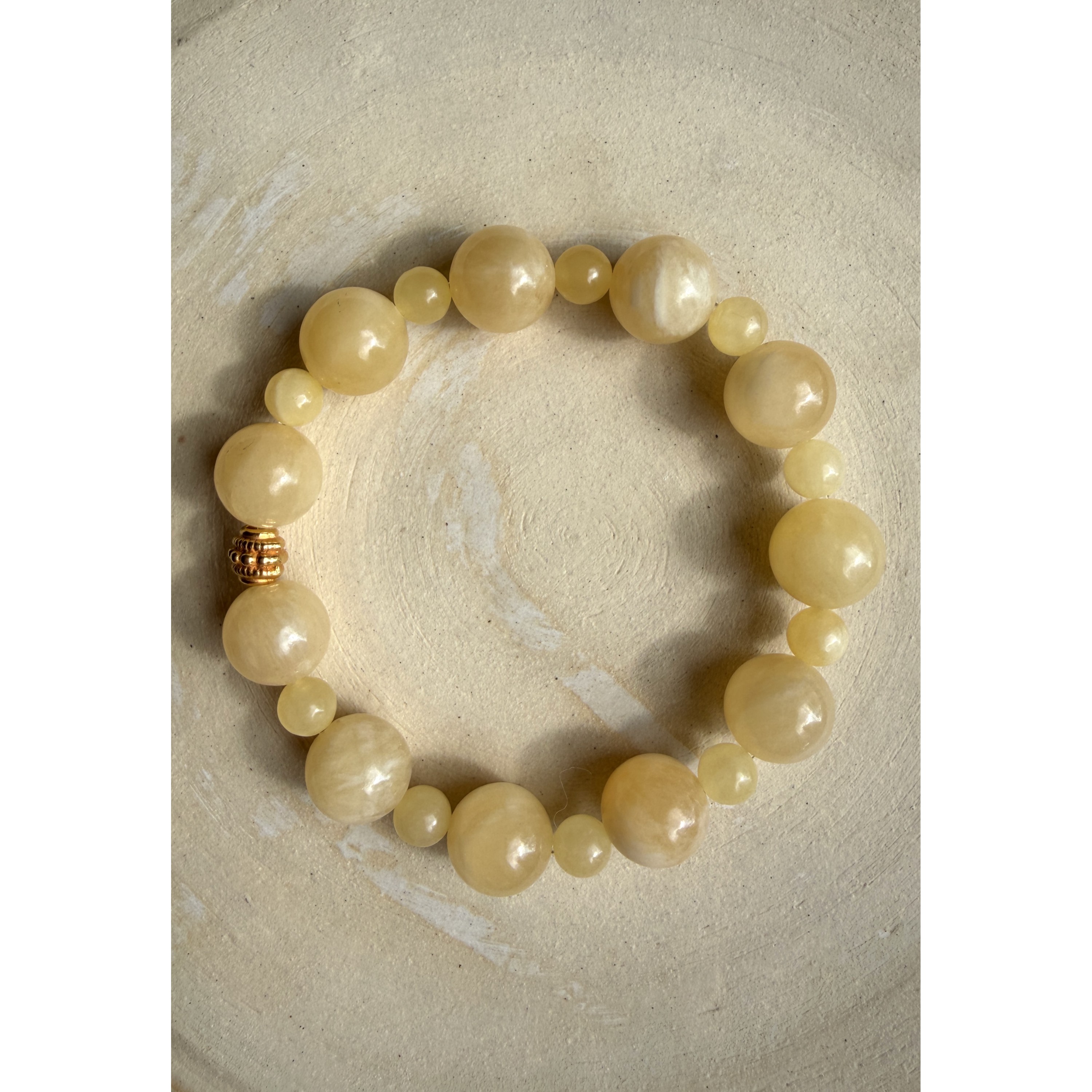 Orangen - Calcit Armband