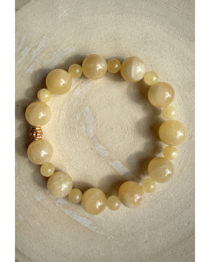 Orangen - Calcit Armband