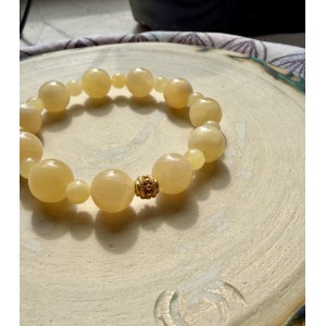 Orangen - Calcit Armband