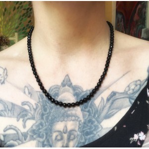 Onyx Halskette in A Qualität