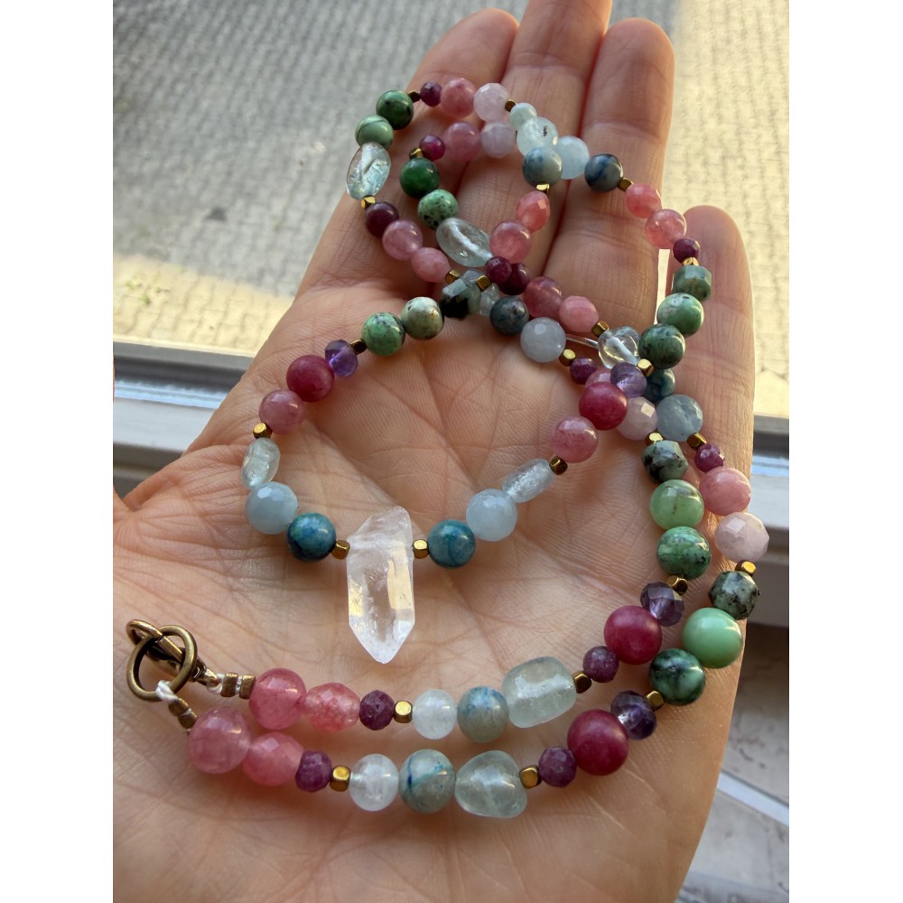 Edelsteinkette „New Beginning“