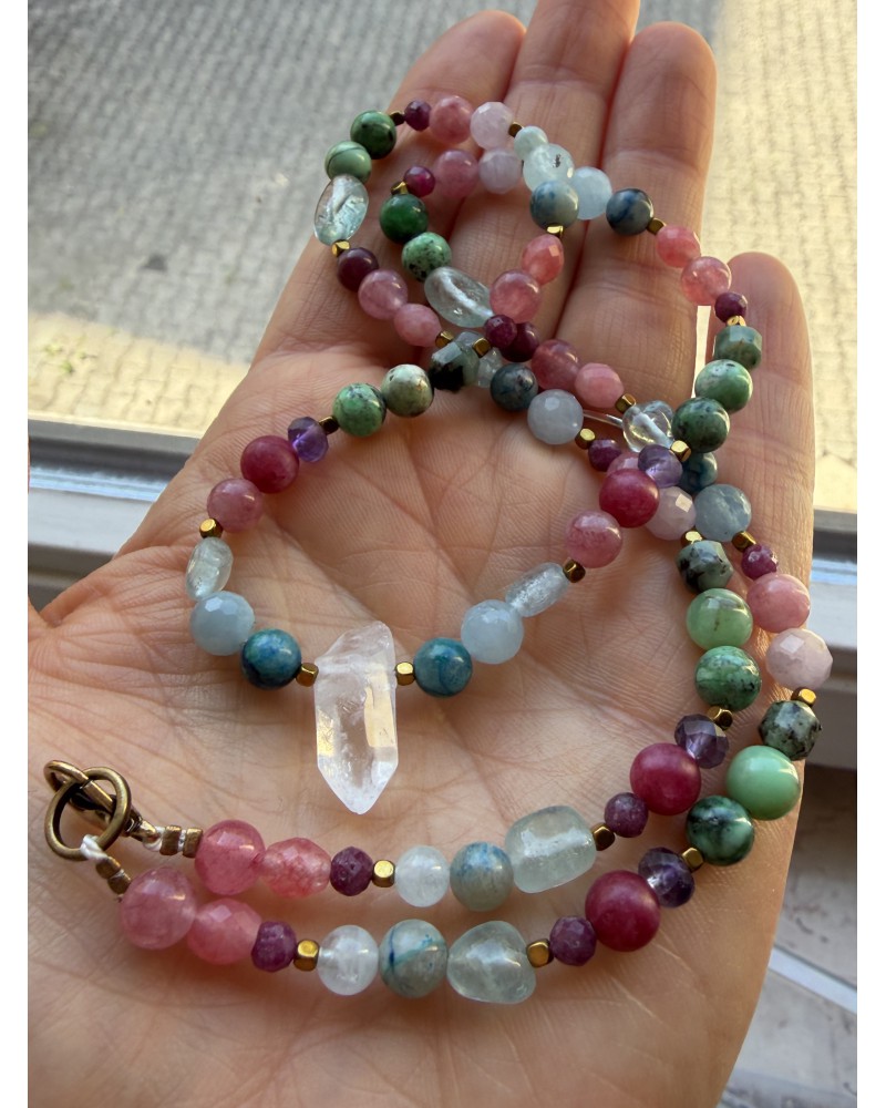 Edelsteinkette „New Beginning“