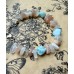 Moonstone and Larimar Bracelet