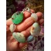 Armband aus Chrysopras und Achat