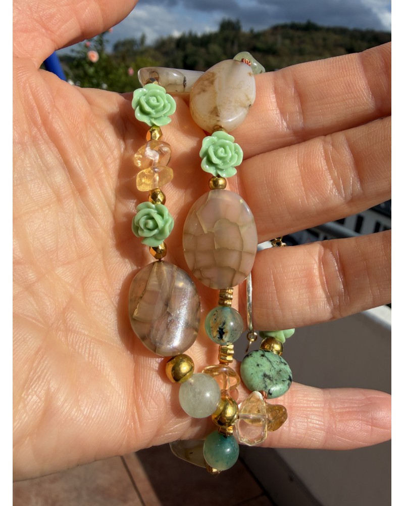 Flowers Kette / Wickelarmband