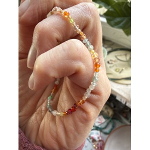 Edelstein Armband Filigree