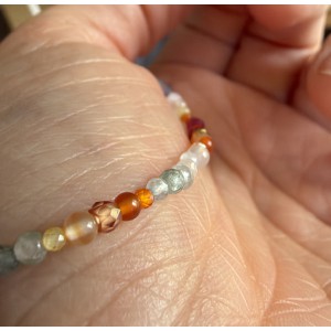 Edelstein Armband Filigree
