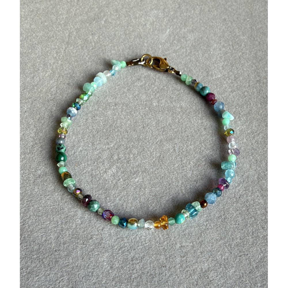 Delicate Gemstone Bracelet