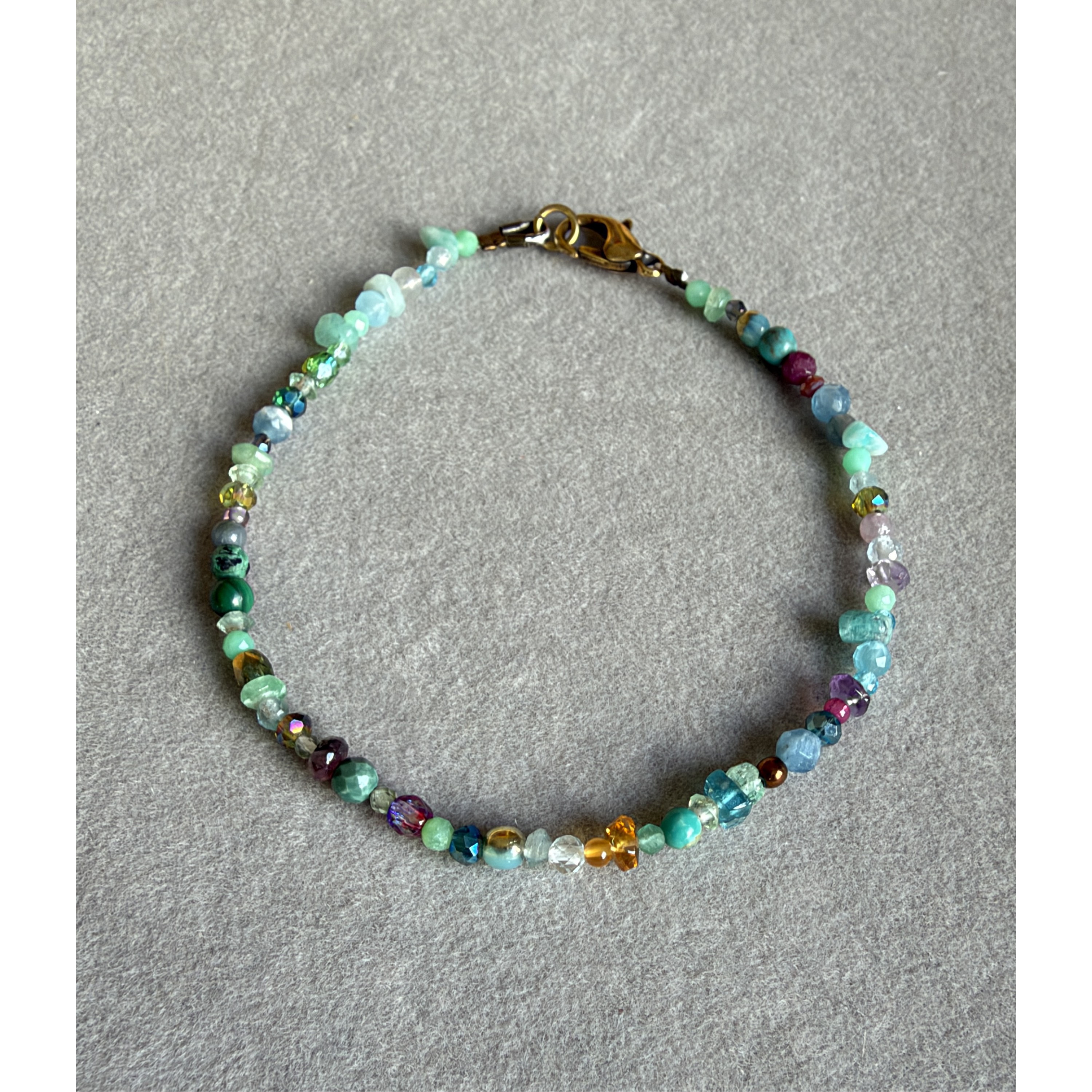 Delicate Gemstone Bracelet