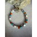 Bracelet made of cube-shaped beads