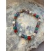 Bracelet made of cube-shaped beads
