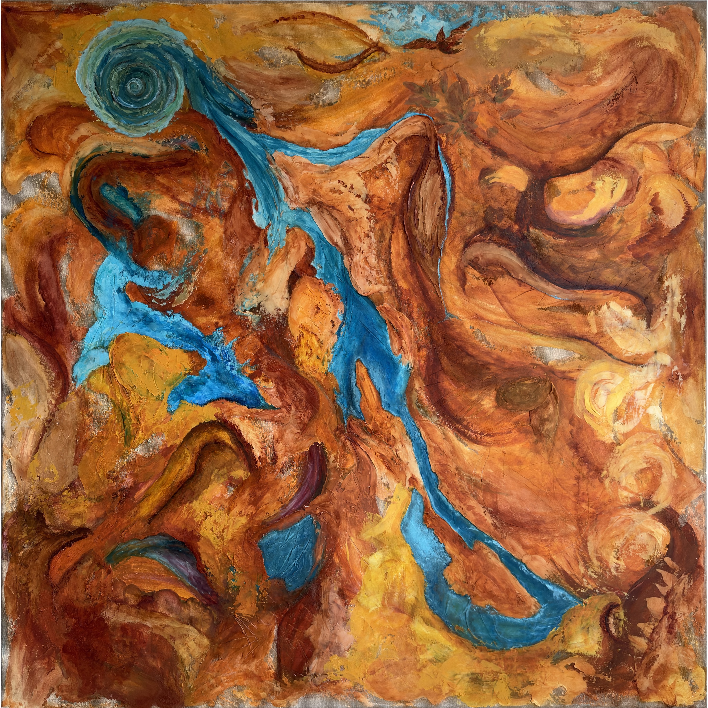Ancient Desert • Painting on Canvas
