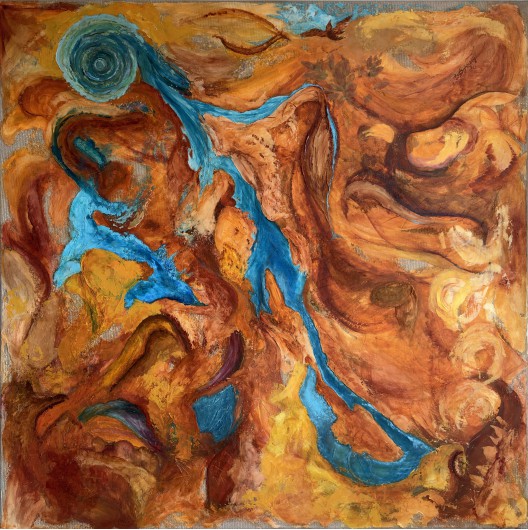 Ancient Desert • Gemälde auf Leinwand
