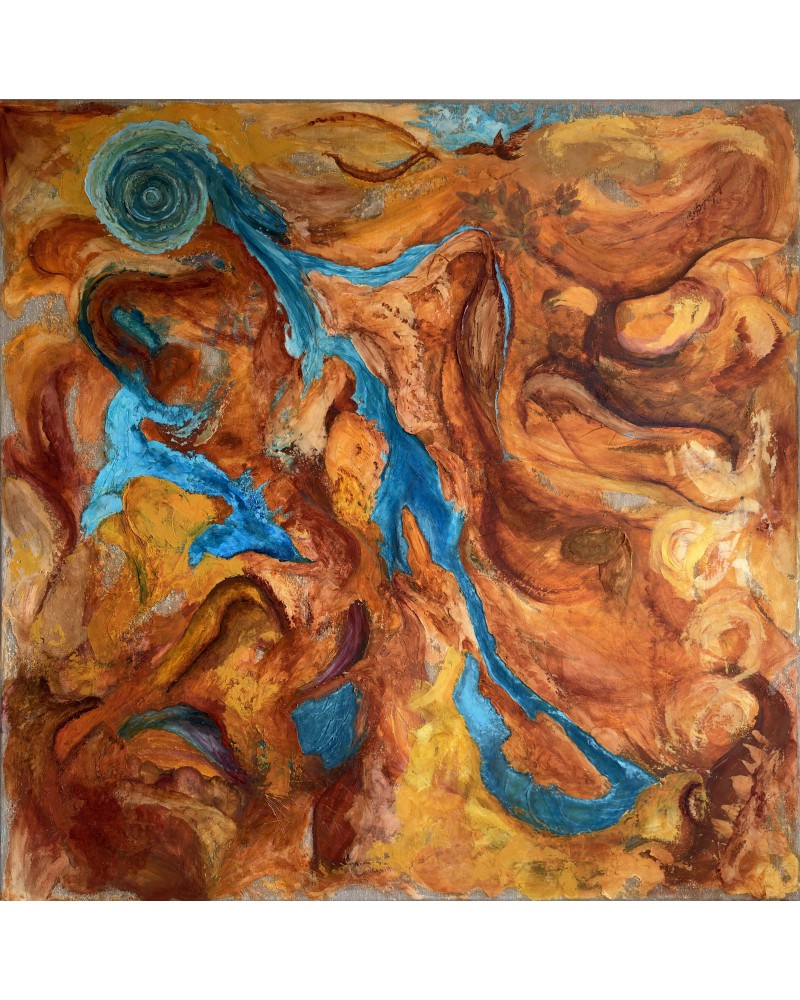Ancient Desert • Painting on Canvas