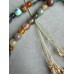 Edelstein Kette Herbstfarben