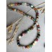 Edelstein Kette Herbstfarben