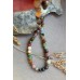 Edelstein Kette Herbstfarben