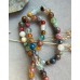 Edelstein Kette Herbstfarben
