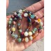 Edelstein Kette Herbstfarben